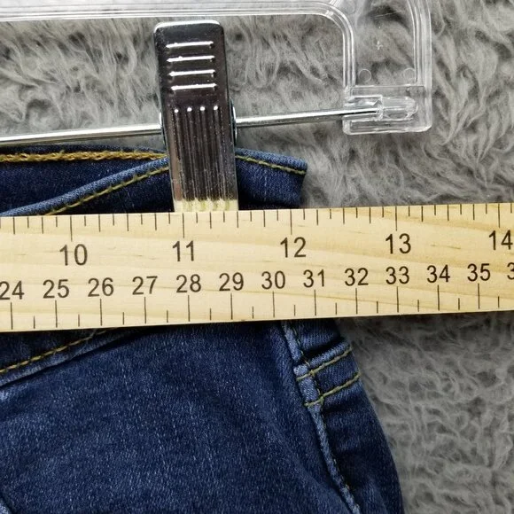 Levis Jeans Womens 26 Blue Mile High Super Skinny Premium Stretch Denim - Picture 7 of 16